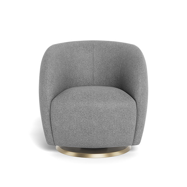 Monte design - Gem Swivel Glider - Performance Weave-Monte design, Gold Swivel-Monte design, Pepper Grey-Monte design image
