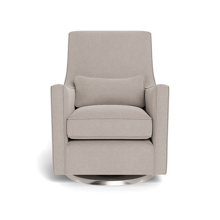 Monte design - Luca Glider - Performance Heathered-Monte design, Brushed Steel Swivel-Monte design, Sand-Monte design image