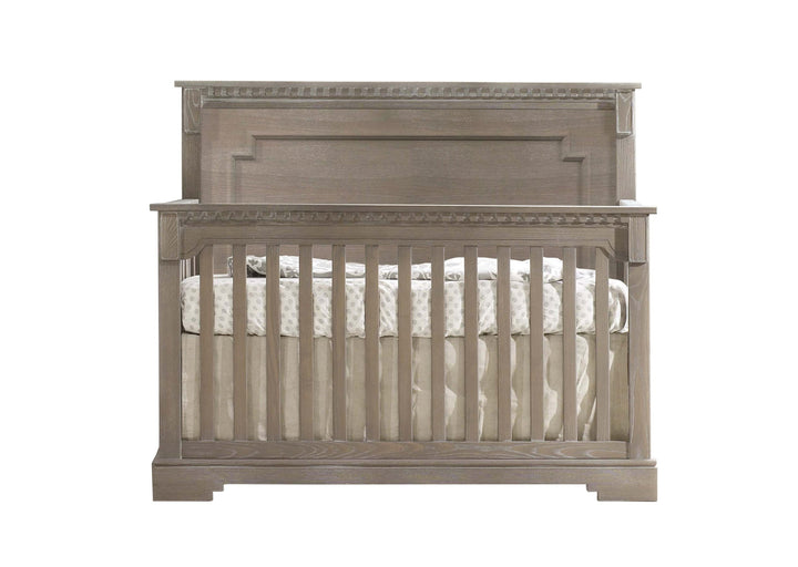 Natart - ITHACA 5-IN-1 CONVERTIBLE CRIB - Owl (Brushed)-Natart image