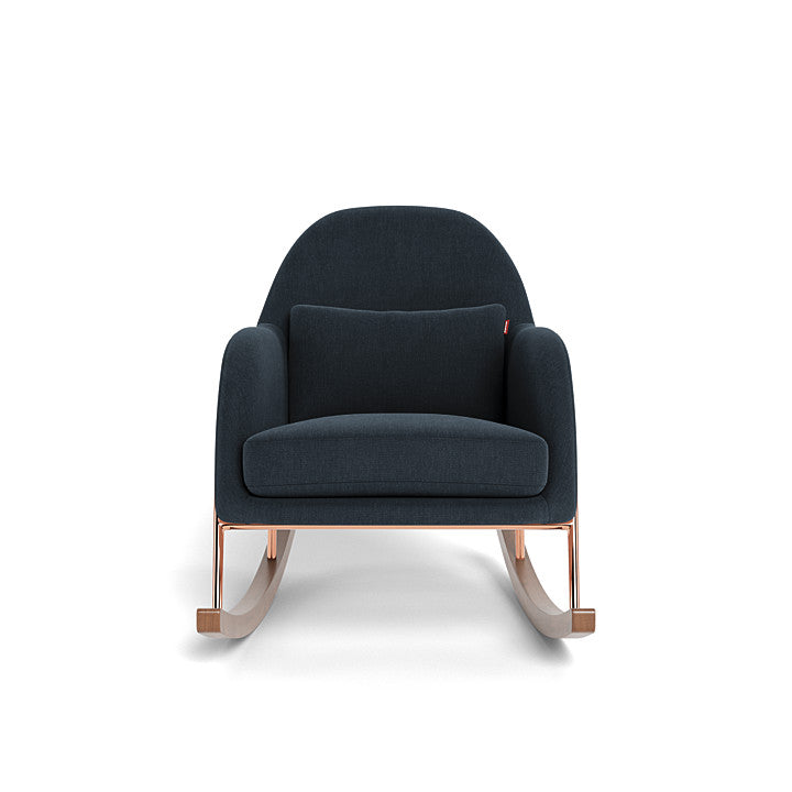 Monte design - Jackie Rocker - Rose Gold Copper-Monte design, Performance Heathered-Monte design, Deep Navy-Monte design image