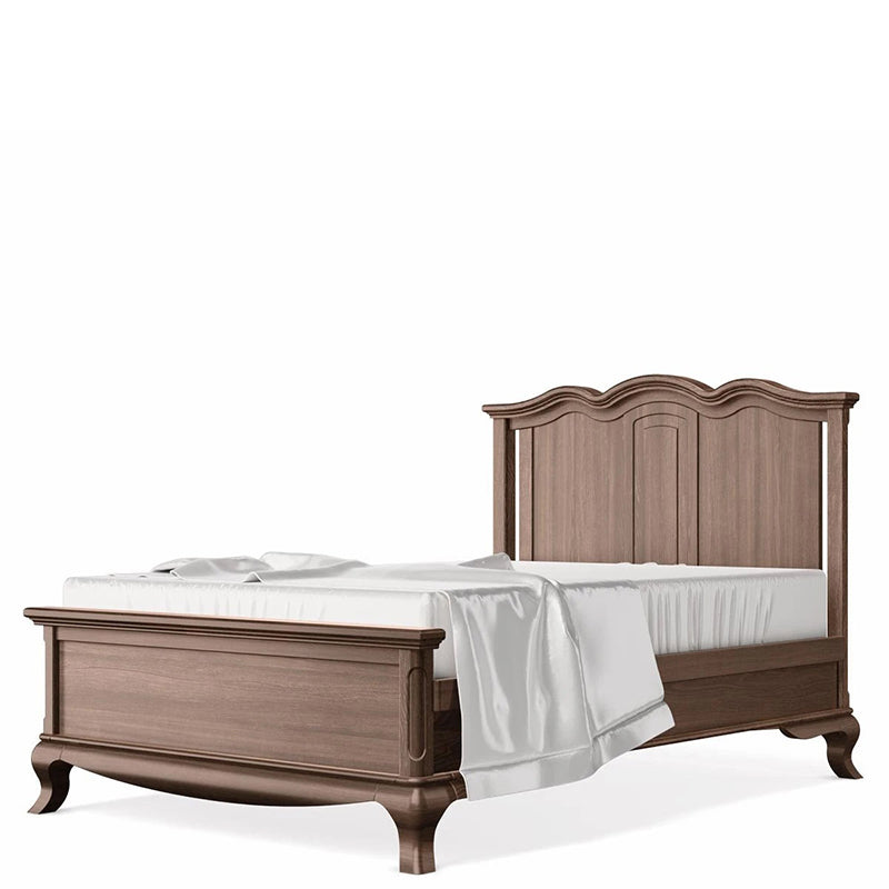 Romina - Cleopatra Full Bed / Solid Back - Nocello-Silva Furniture image