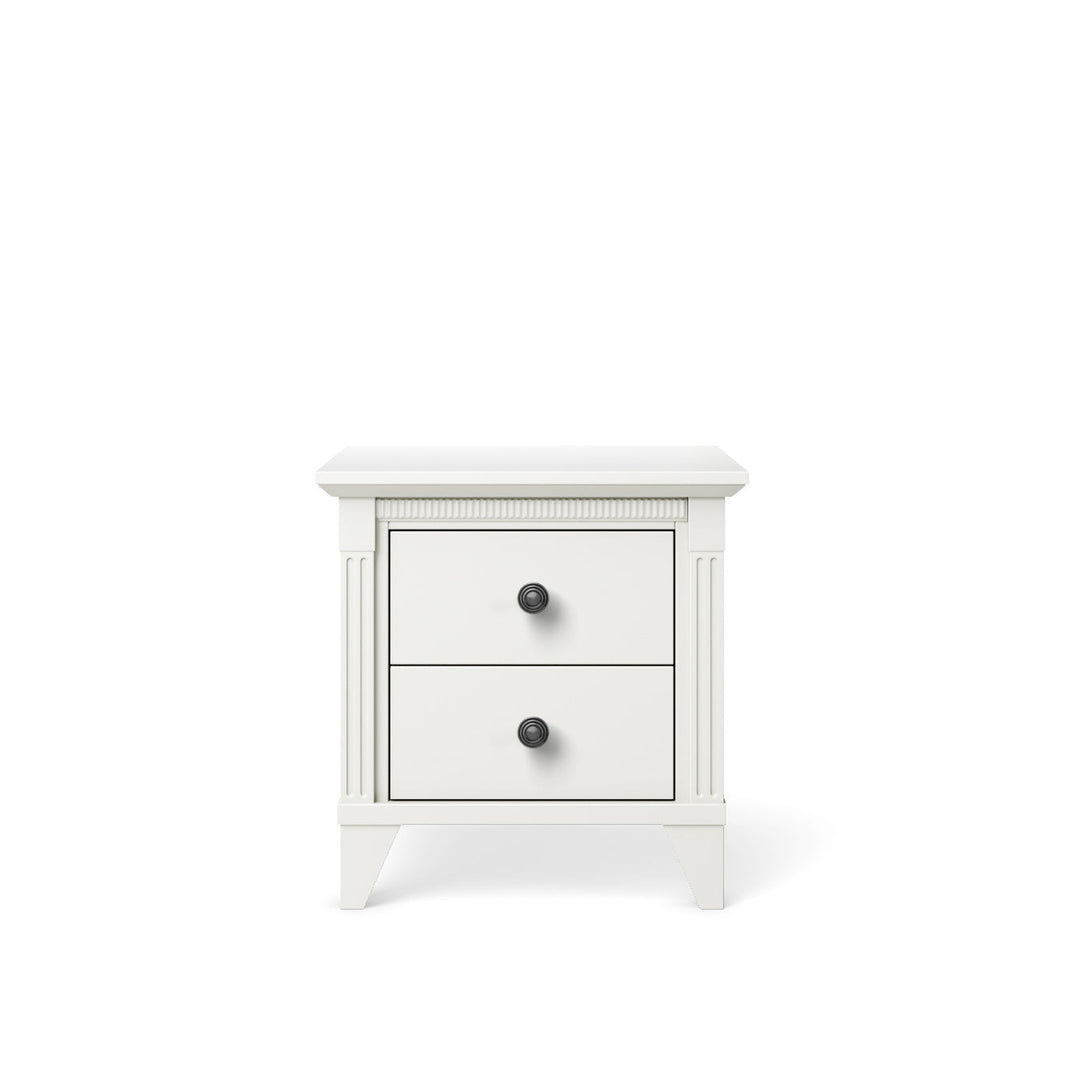 Silva Furniture - Edison Nightstand - White-Leander image