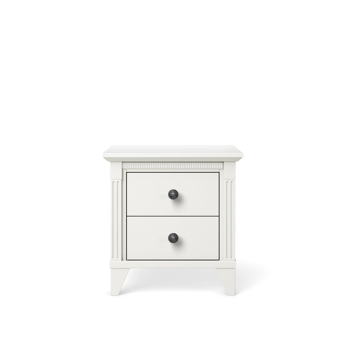 Silva Furniture - Edison Nightstand - White-Leander image