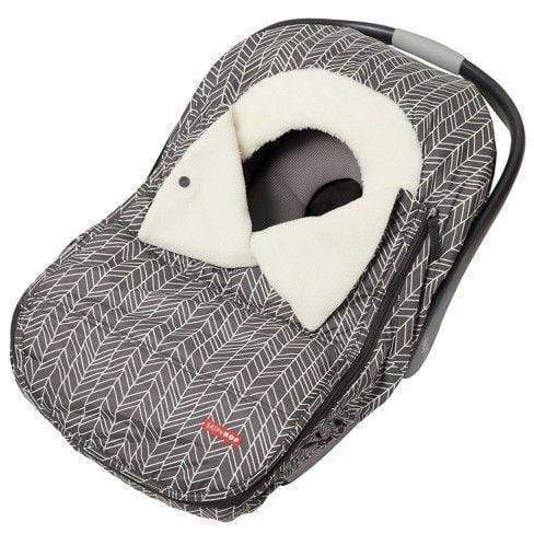 Skip Hop - Stroll &amp; Go Car Seat Cover - Grey Feather-Skip Hop image