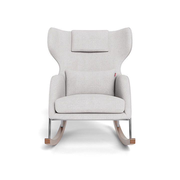 Monte design - Grand Jackson Rocker - Chrome-Monte design, Performance Boucle-Monte design, Dove Grey Boucle-Monte design image