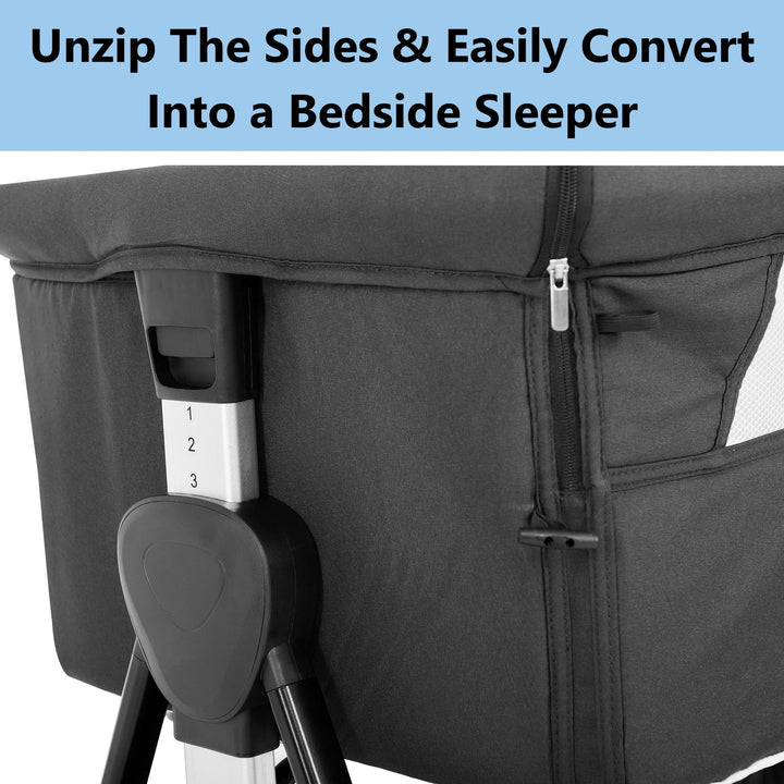 Dream on Me - Lilly Bassinet &amp; Bedside Sleeper image 4