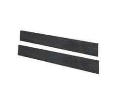 Natart - Taylor Double Bed Conversion Rails - Graphite 1 image