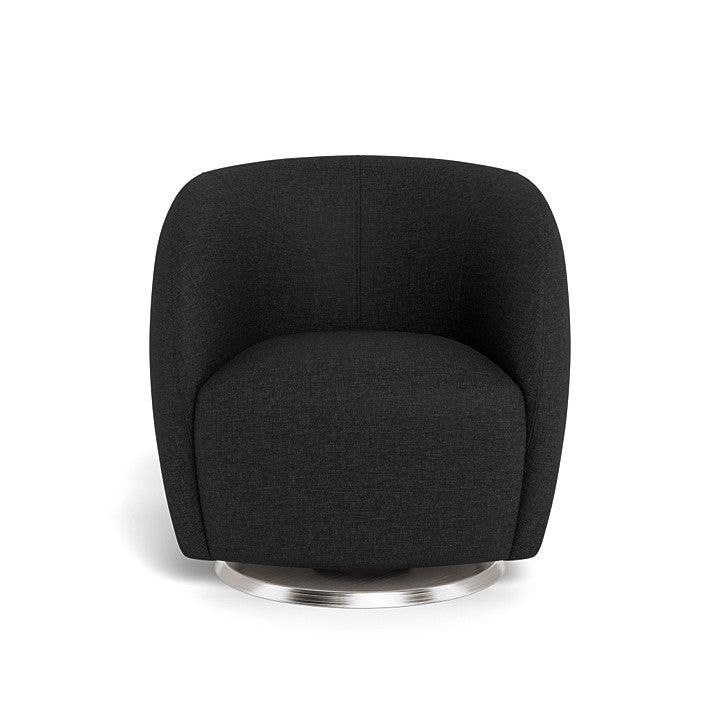 Monte design - Gem Swivel Glider - Performance Heathered-Monte design, Brushed Steel Swivel-Monte design, Black-Monte design image