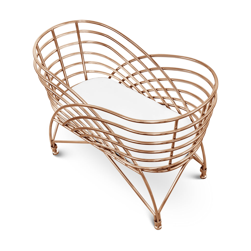 Nursery Works - Aura Metal Bassinet image 4