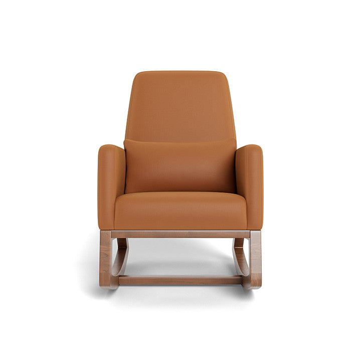Monte design - Joya Rocker - Walnut-Monte design, Enviroleather-Monte design, Tan Enviroleather-Monte design image