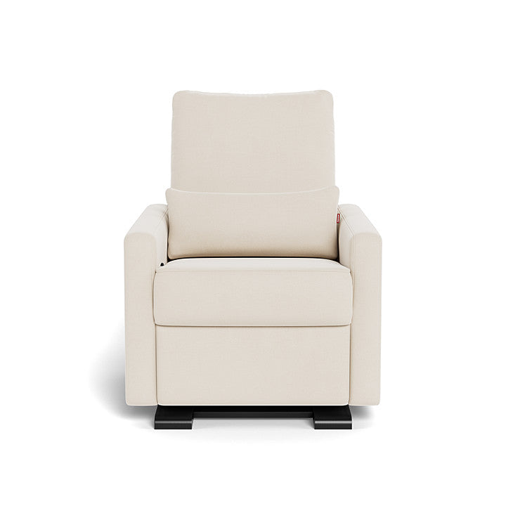 Monte design - Matera Glider Recliner - Brushed Cotton-Linen-Monte design, Espresso, Beach-Monte design image