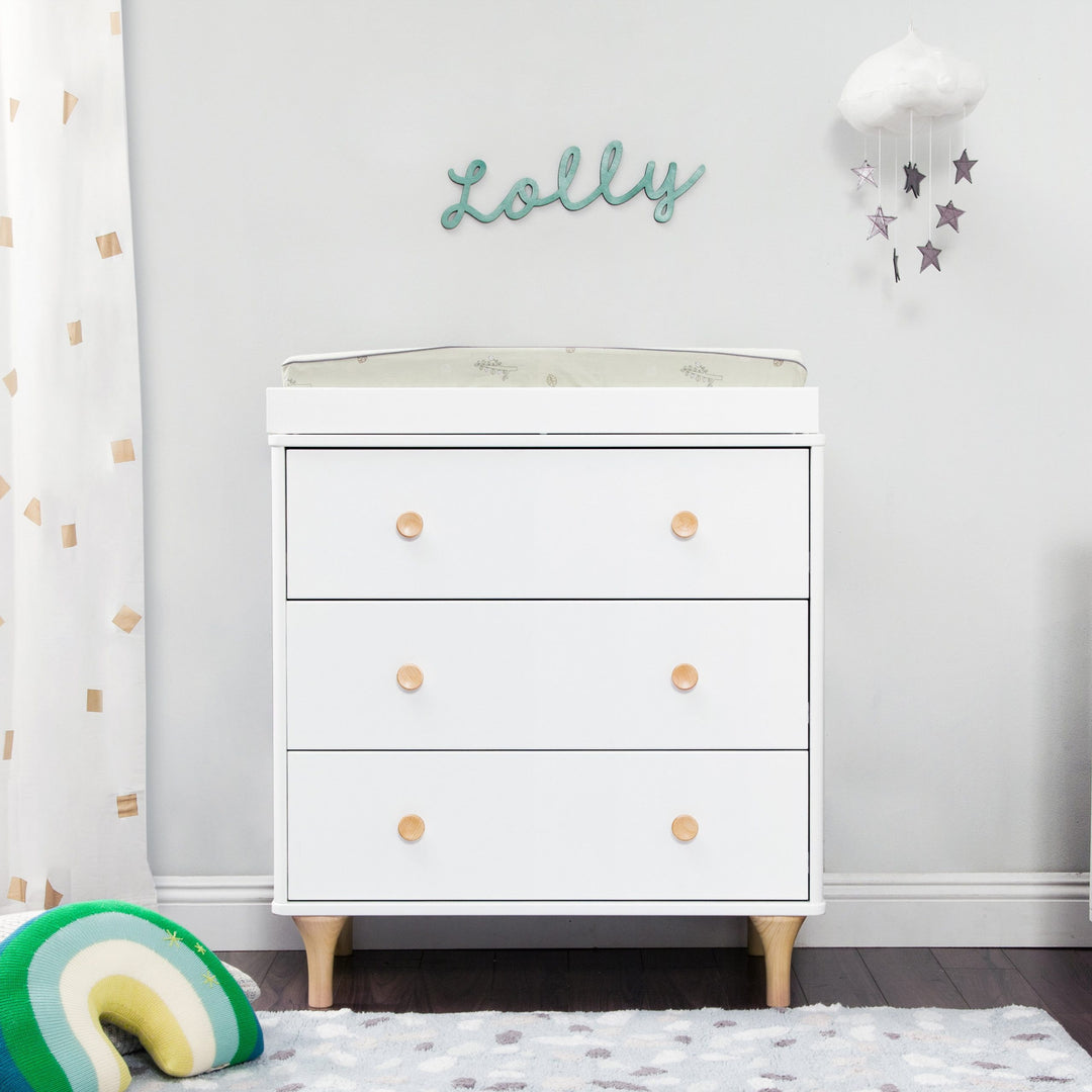 Babyletto - Lolly- 3-Drawer Changer Dresser with Removable Changing Tray image 1