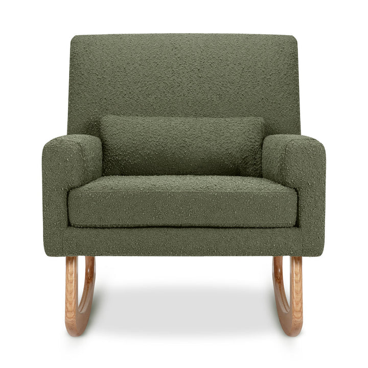 Babyletto - Sleepytime - Luxe fabric-Babyletto, Olive Boucle with Light Legs-Babyletto image