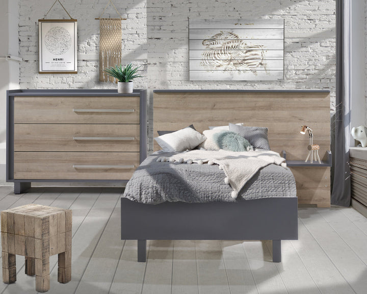 Tulip - Urban Twin Bed Conversion Rails and Low profile footboard 39 Inch image 0