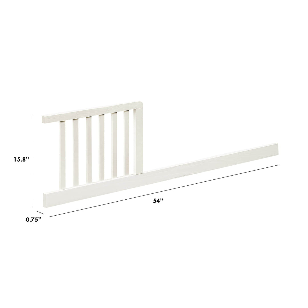 Namesake - Louis Toddler Bed Conversion Kit - Warm White-Babyletto image