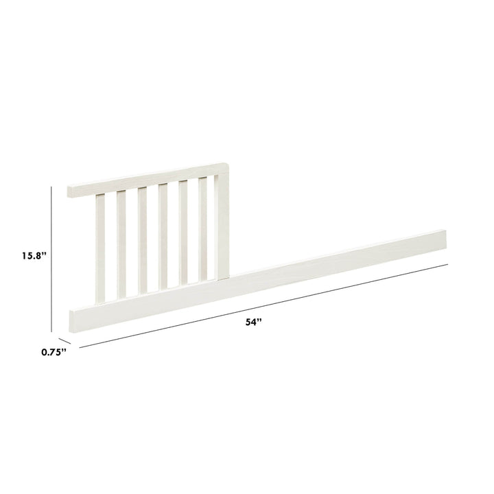 Namesake - Louis Toddler Bed Conversion Kit - Warm White-Babyletto image