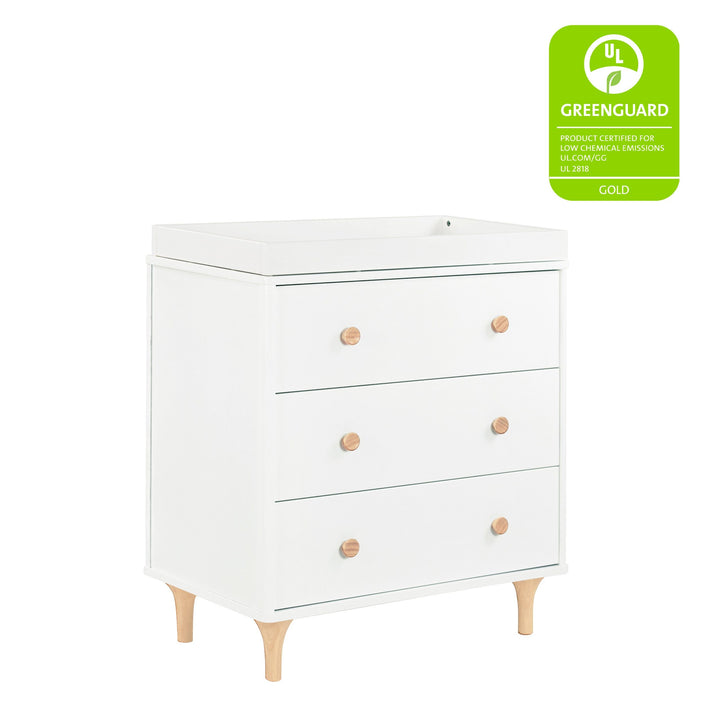 Babyletto - Lolly- 3-Drawer Changer Dresser with Removable Changing Tray image 0