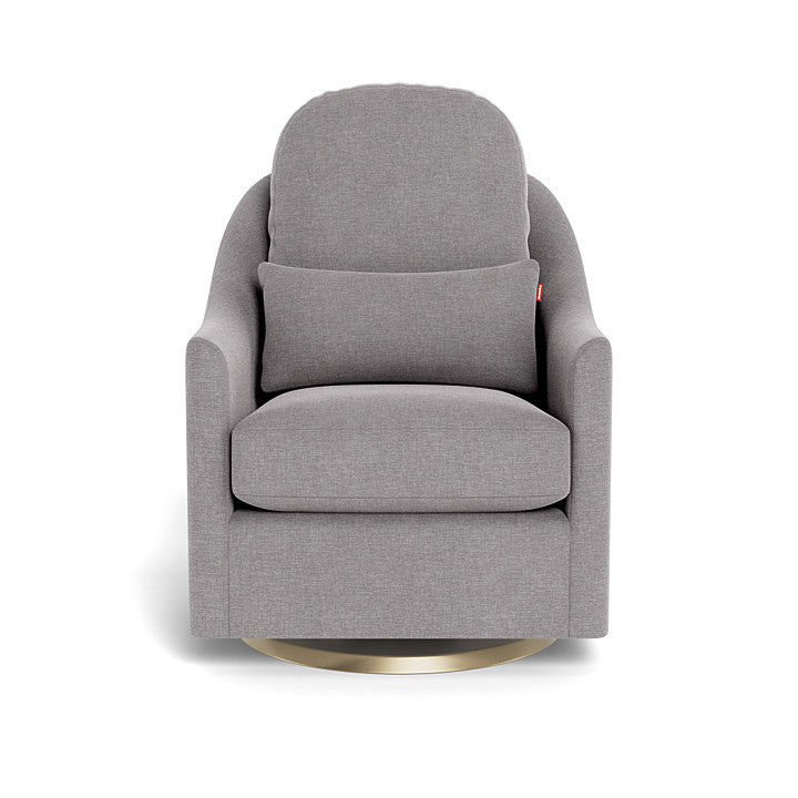 Monte design - Nessa Glider - Performance Heathered-Monte design, Gold Swivel-Monte design, Pebble Grey-Monte design image