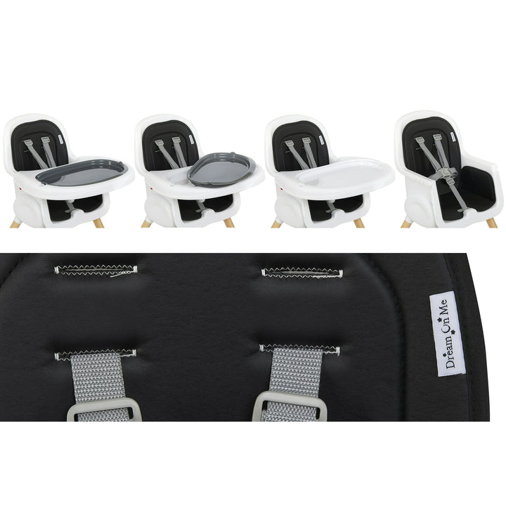 Dream on Me - Lulu 2 in 1 Highchair image 2