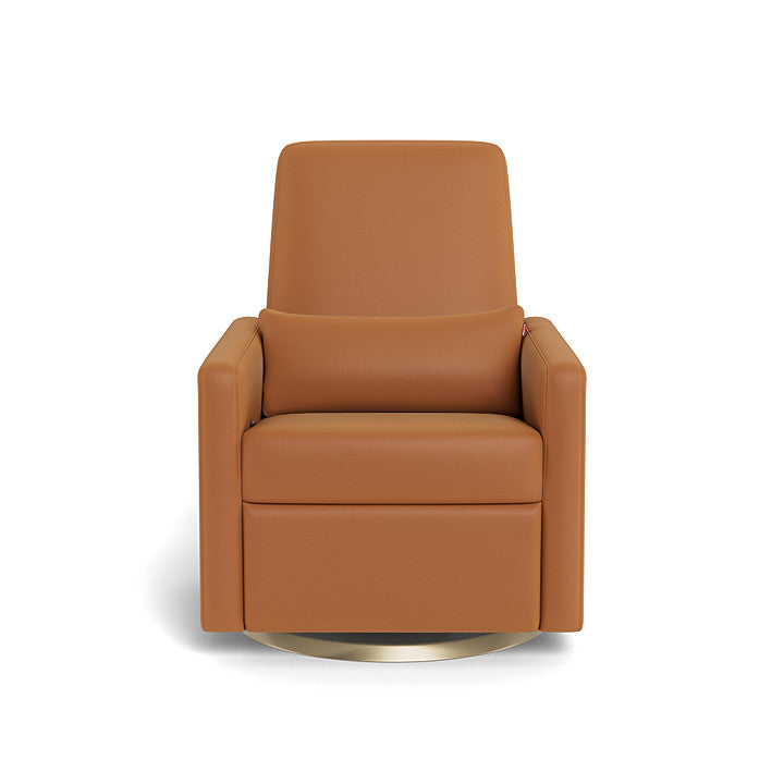 Monte design - Grano Glider Recliner - Enviroleather-Monte design, Gold Swivel-Monte design, Tan Enviroleather-Monte design image