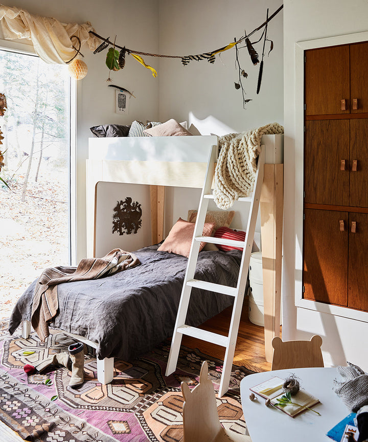 Oeuf NYC - Perch Twin Lower Bed - White image 1