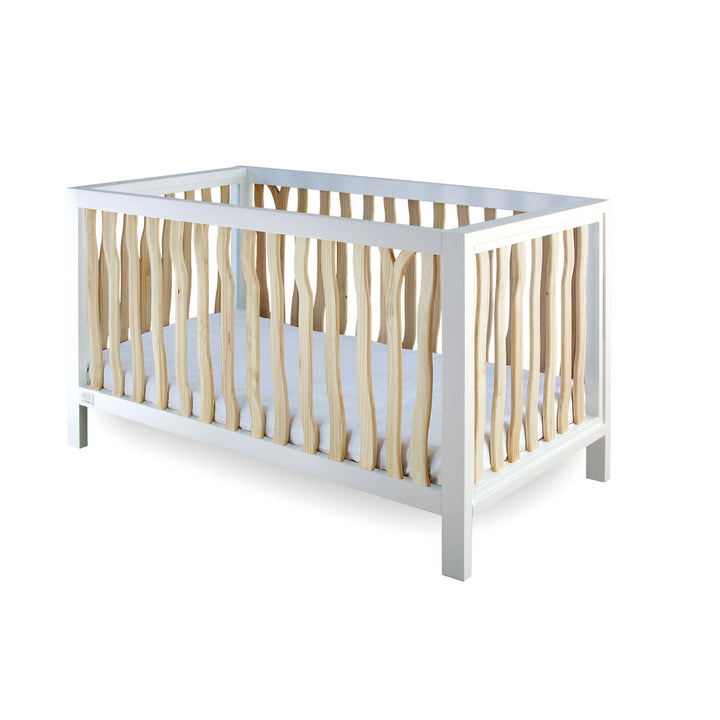 Milk Street - Branch Convertible Crib - Natural with Snow-Milk Street image