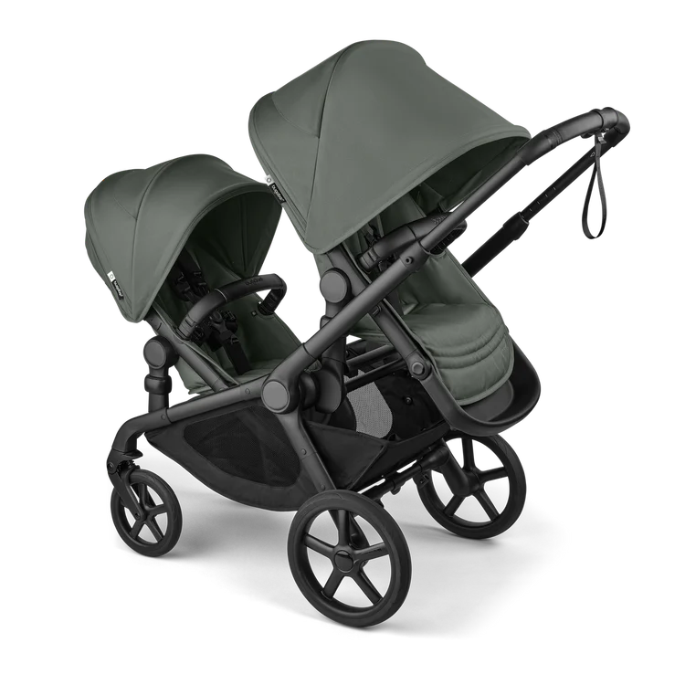 Bugaboo Kangaroo Double Seat Stroller - Forest Green image