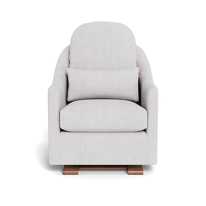 Monte design - Nessa Glider - Performance Boucle-Monte design, Walnut-Monte design, Dove Grey Boucle-Monte design image