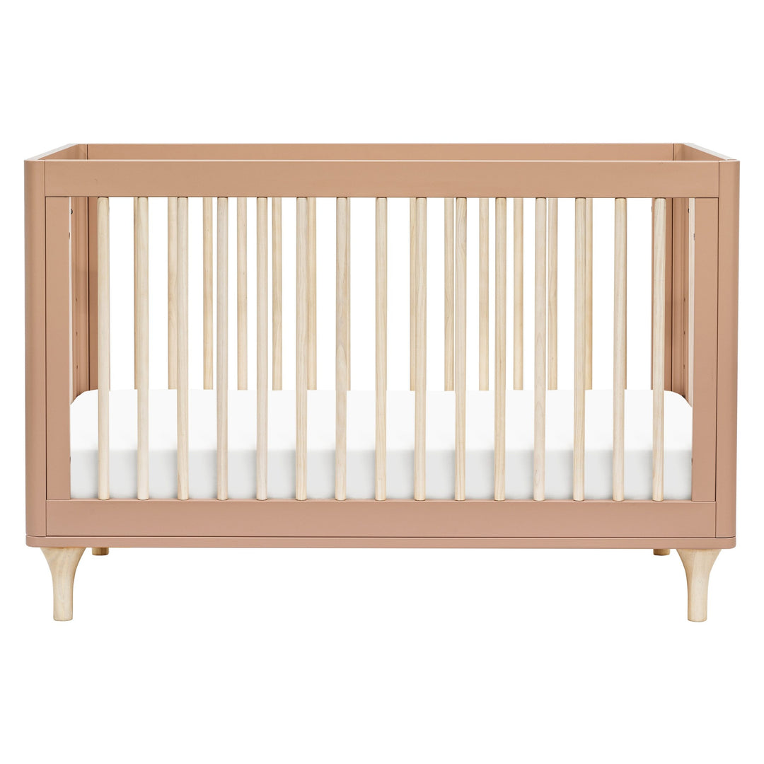 Babyletto - Lolly- 3-in-1 Convertible Crib with Toddler Bed Conversion Kit - Canyon/Washed Natural image