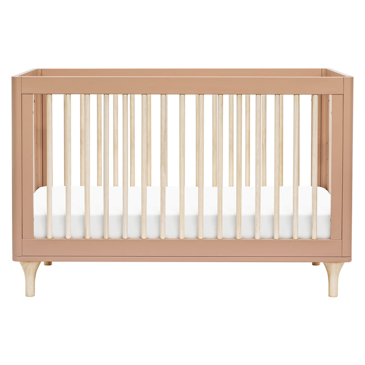 Babyletto - Lolly- 3-in-1 Convertible Crib with Toddler Bed Conversion Kit - Canyon/Washed Natural image