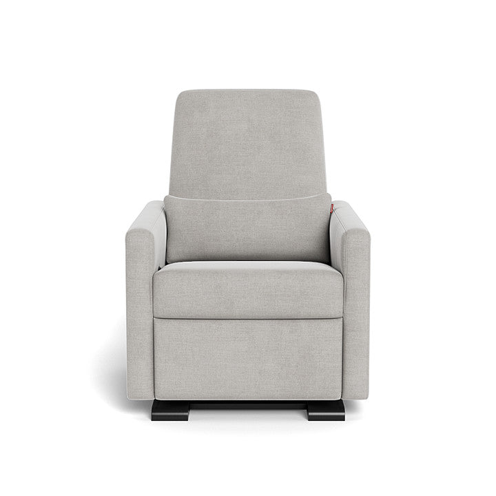 Monte design - Grano Glider Recliner - Brushed Cotton-Linen-Monte design, Espresso, Smoke-Monte design image