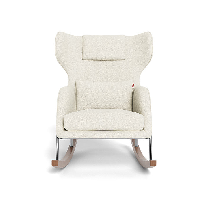 Monte design - Grand Jackson Rocker - Chrome-Monte design, Performance Boucle-Monte design, Ivory Boucle-Monte design image