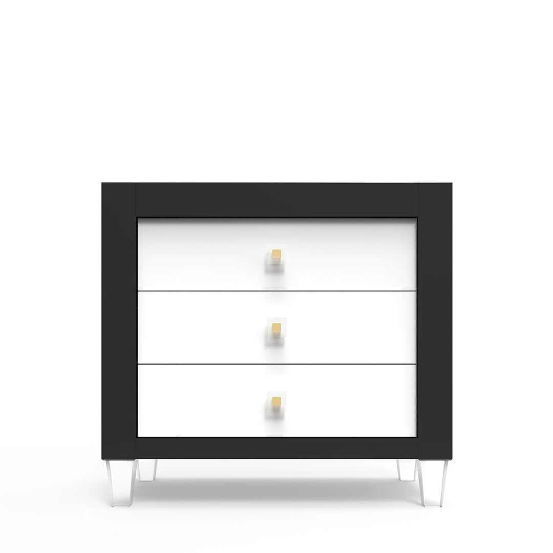 Romina - Millenario Single Dresser - Solid Black-Romina image