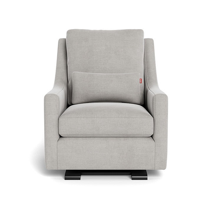 Monte design - Vera Glider - Brushed Cotton-Linen-Monte design, Espresso, Smoke-Monte design image