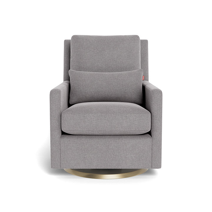 Monte design - Como Glider - Performance Heathered-Monte design, Gold Swivel-Monte design, Pebble Grey-Monte design image