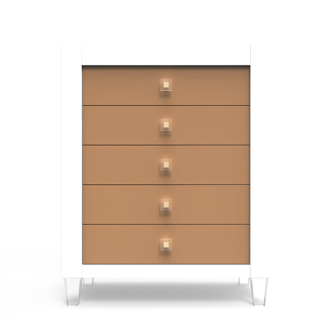 Romina - Millenario Tall Chest - Solid White-Romina image