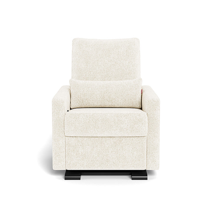 Monte design - Matera Glider Recliner - Performance Faux Sheepskin-Monte design, Espresso, Faux Sheepskin-Monte design image