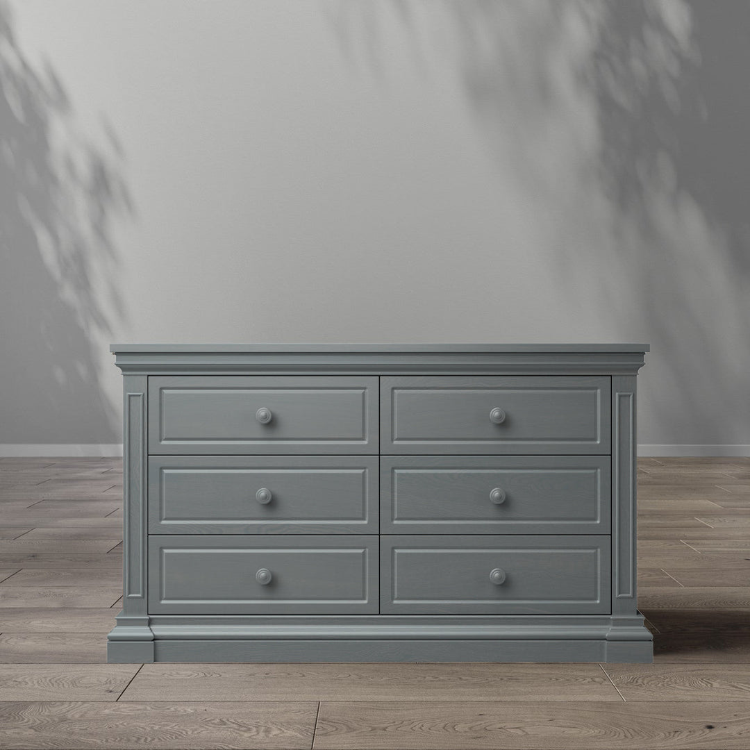 Silva Furniture - Jackson Double Dresser - Flint-Silva Furniture image