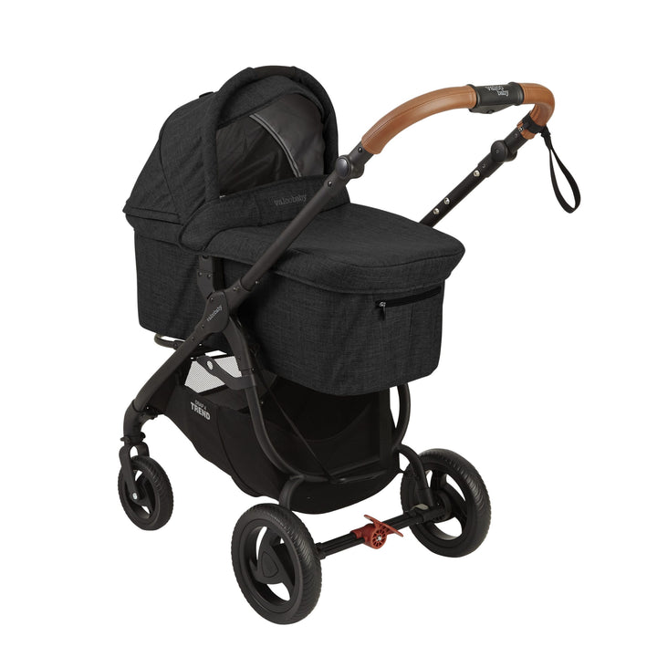 Valco Baby - Snap 3/4 Trend Bassinet - Ash/ Night Black-Valco Baby image