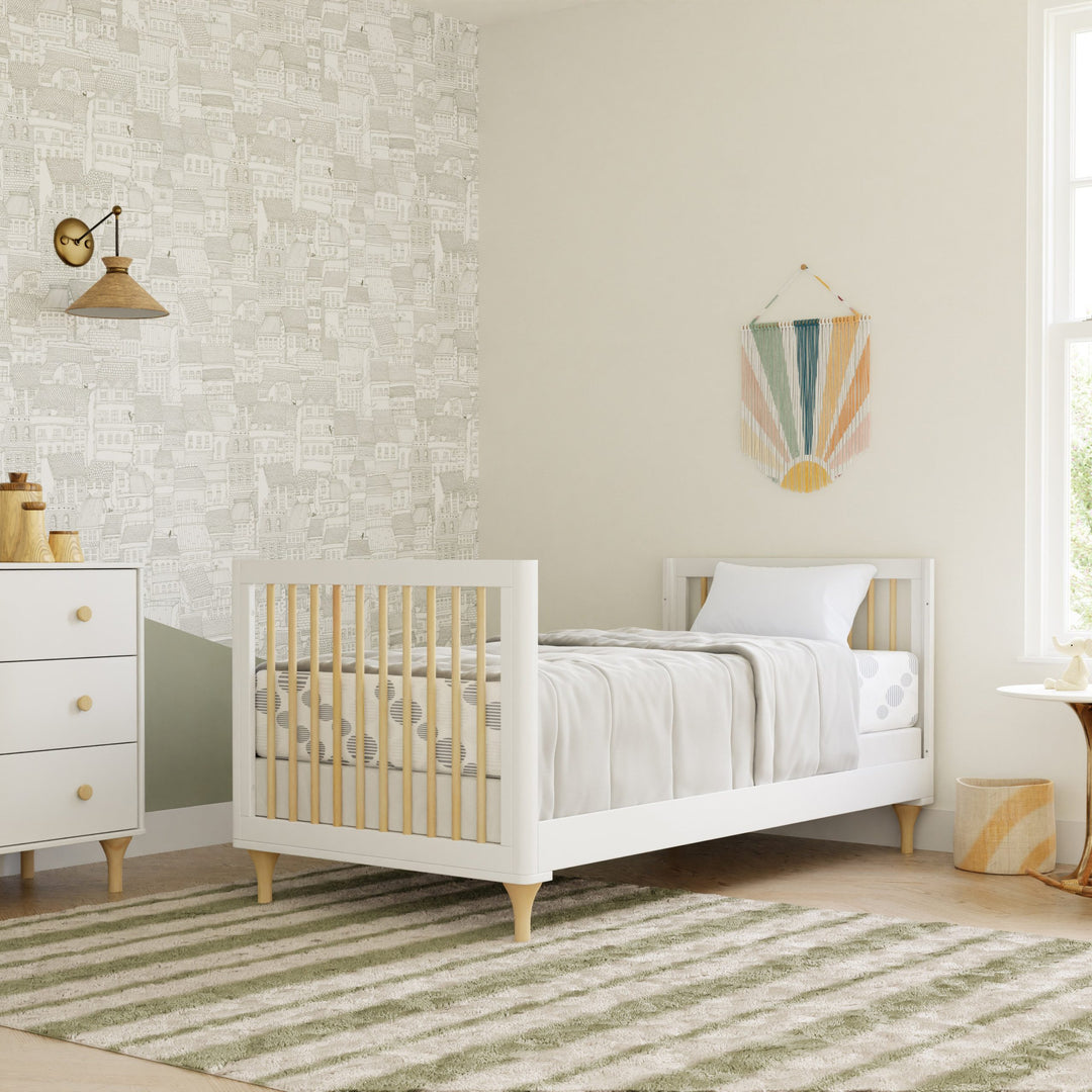 Babyletto - Lolly- 4-in-1 Convertible Mini Crib and Twin Bed with Toddler Bed Conversion Kit image 1