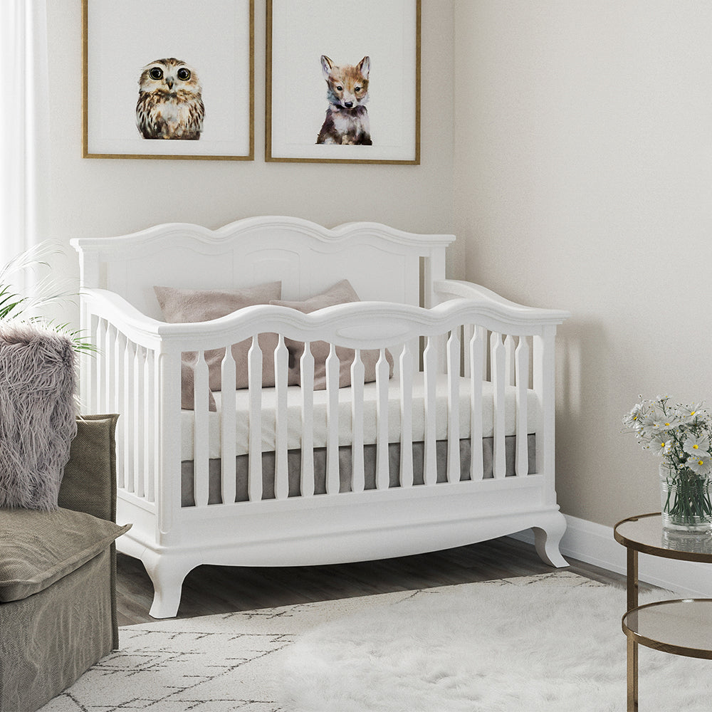 Romina - Cleopatra Convertible Crib / Solid Back image 1