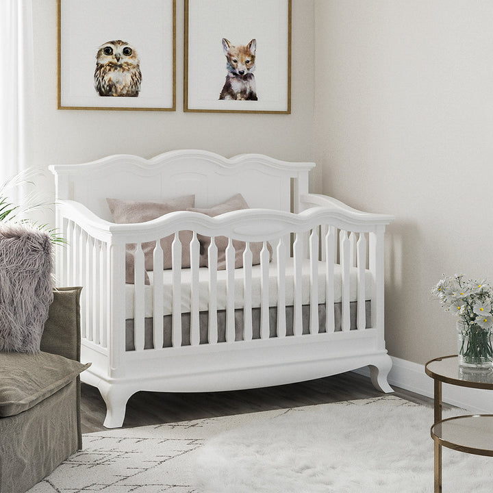 Romina - Cleopatra Convertible Crib / Solid Back image 1