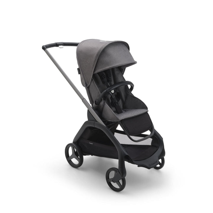 Bugaboo - Dragonfly Complete stroller - Grey Melange 1, Graphite-Frame image