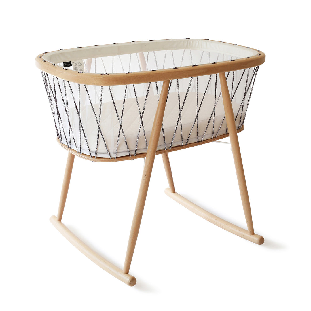 Charlie Crane - Kumi Crib - Black &amp;amp; White-Charlie Crane image
