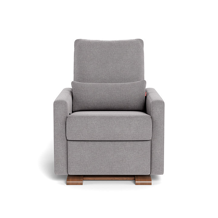 Monte design - Matera Glider Recliner - Performance Heathered-Monte design, Walnut-Monte design, Pebble Grey-Monte design image