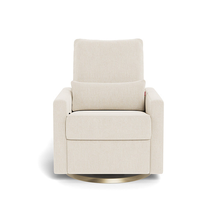 Monte design - Matera Glider Recliner - Performance Heathered-Monte design, Gold Swivel-Monte design, Dune-Monte design image