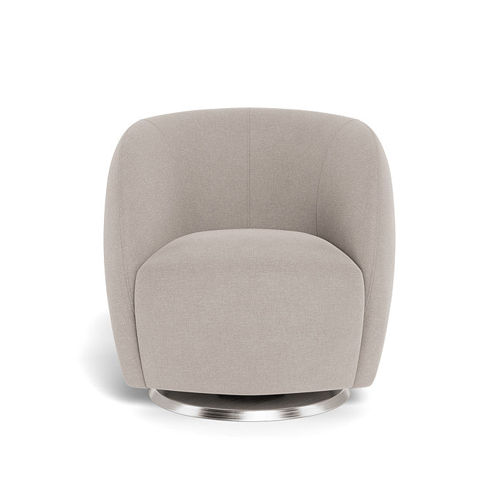 Monte design - Gem Swivel Glider - Performance Heathered-Monte design, Brushed Steel Swivel-Monte design, Sand-Monte design image