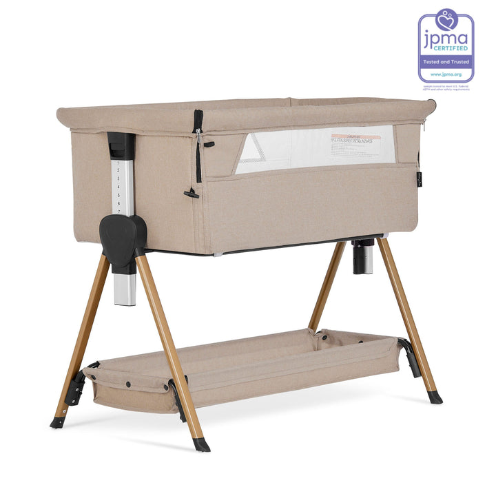Dream on Me - Lilly Bassinet &amp; Bedside Sleeper - Beige 1 image