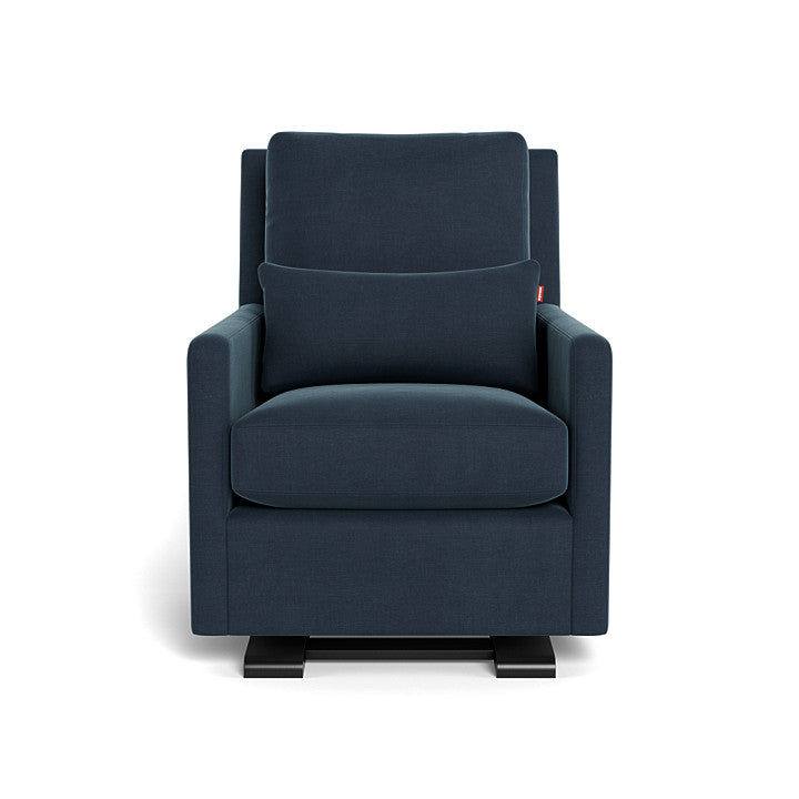 Monte design - Como Glider - Brushed Cotton-Linen-Monte design, Espresso, Midnight Blue-Monte design image