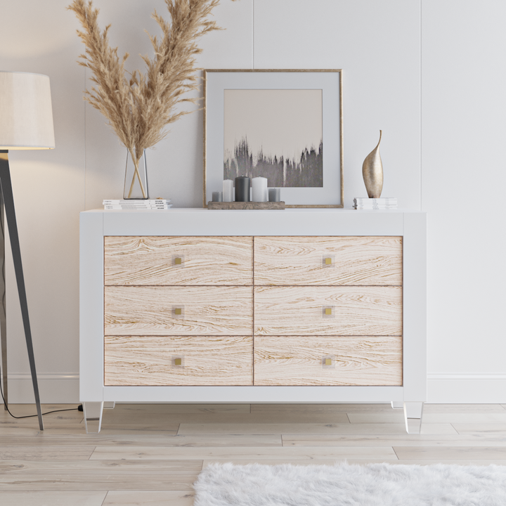 Romina - Millenario Double Dresser - Solid White-Romina image
